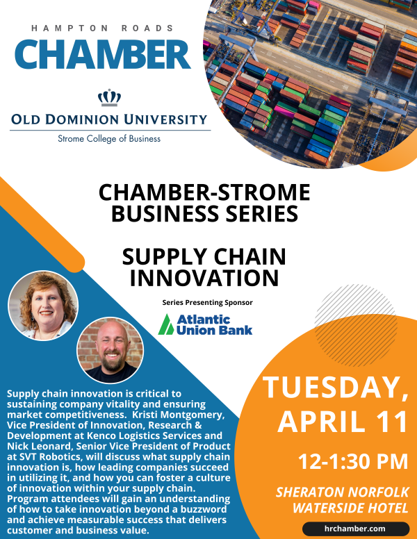 Chamber Strome Business Series: Supply Chain Innovation 